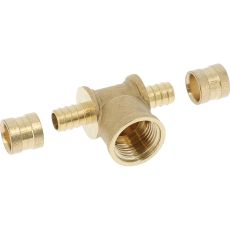 Té femelle laiton à glissement SERTIgliss