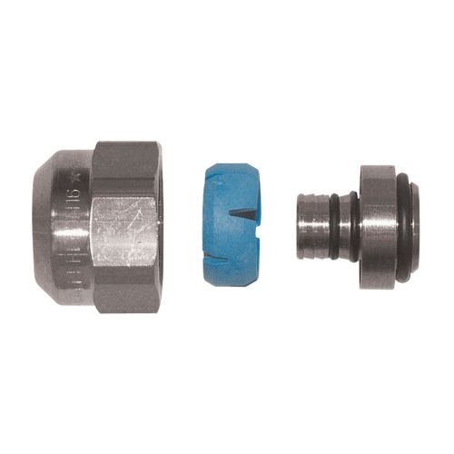 Raccord DARCAL laiton nickelé F3/4'' à diamètre auto-adaptable pour tube PER