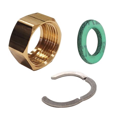 Ecrou tournant femelle laiton pour onduleux inox