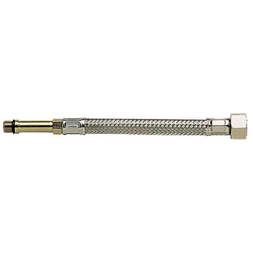 Flexible sanitaire Inox Mâle x Pas de 10 DN 8.5 mm - M pas de 10 x 1 moyen x femelle 3/8"  - Série Standard ACS