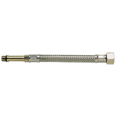 Flexible sanitaire Inox Mâle x Bague 10 DN 8.5 mm - M pas de 10 x 1 moyen x femelle 3/8