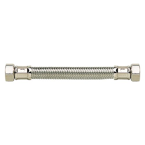 Flexible sanitaire plomberie Inox Femelle x Femelle DN 12.5 mm - Série Standard