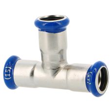 Té égal acier inox à sertir SERTIsteel