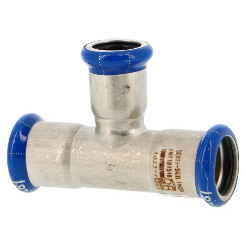 Té inégal acier inox à sertir SERTIsteel