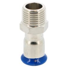 Jonction mâle fixe conique acier inox à sertir SERTIsteel