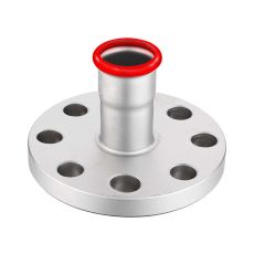 Raccord à bride femelle acier Carbone électrozingué à sertir SERTIsteel